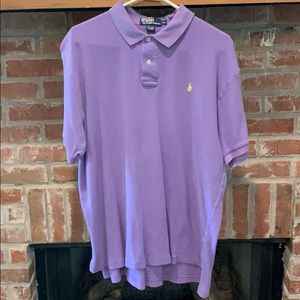 Short sleeve Purple Polo Ralph Lauren XL